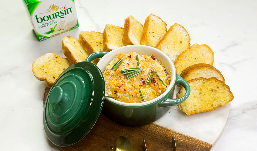 Crispy-baked-boursin | Boursin Cheese